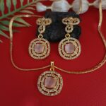 One Carat Locket Set With Chain ls-155090005