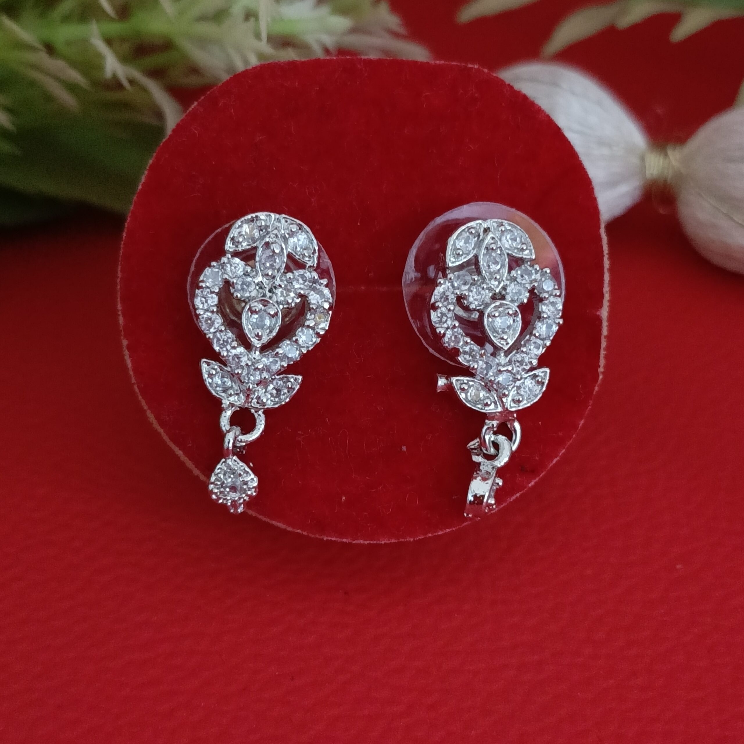 0-0x0-0-0# Zircon Studs One Carat T-1905023005 - Image 1